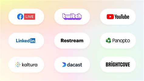 live streaming platforms list